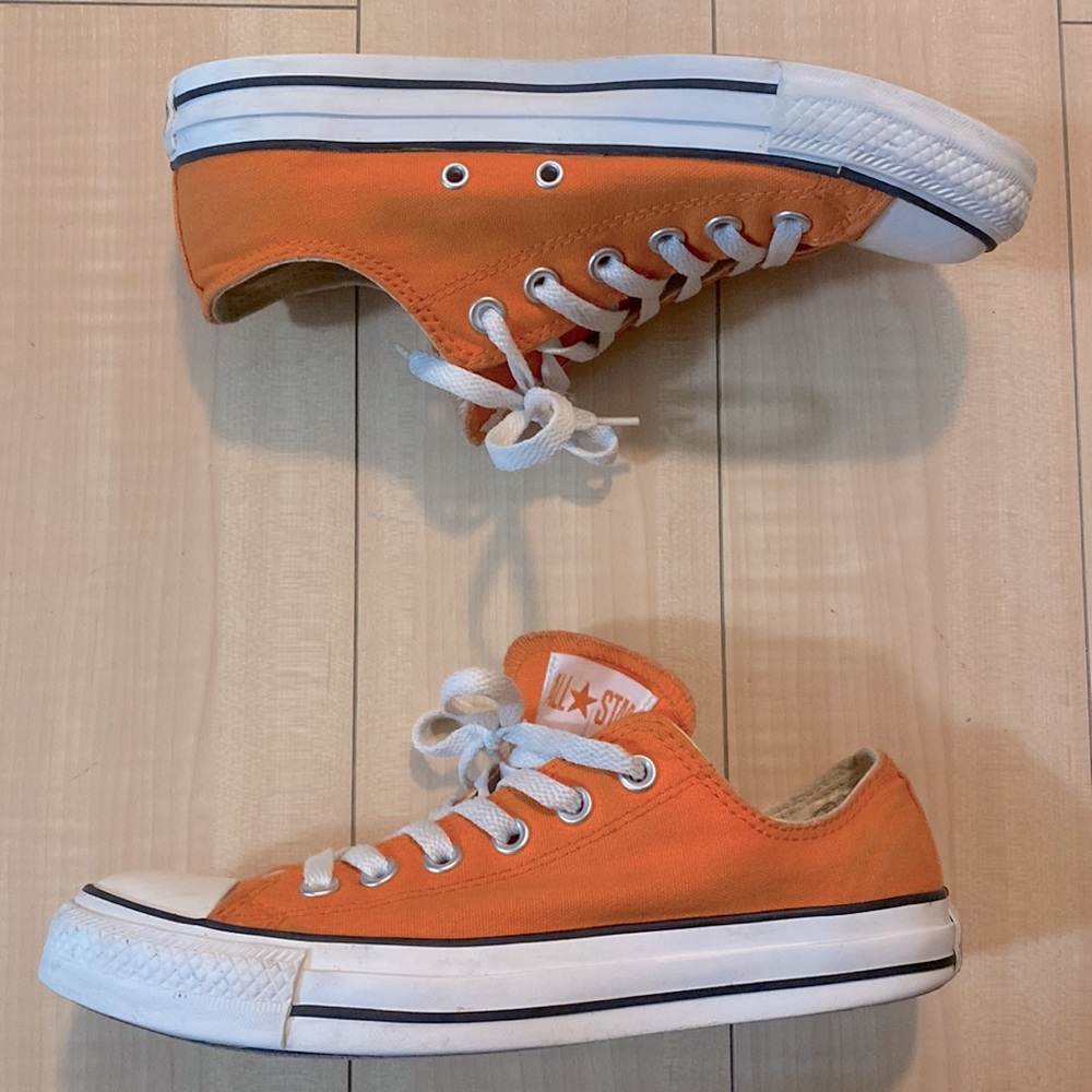 Orange All Star Converse